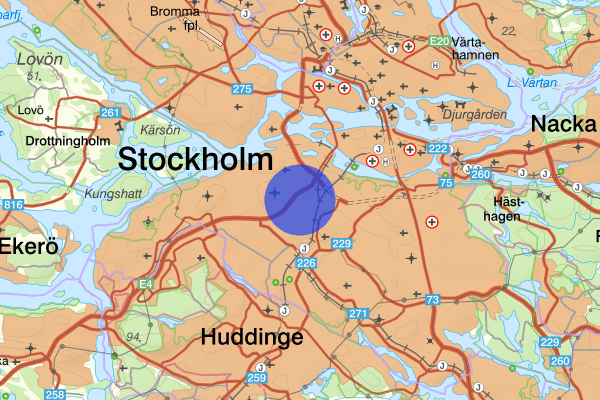 Västberga 12 oktober 00:51, Skottlossning, Stockholm