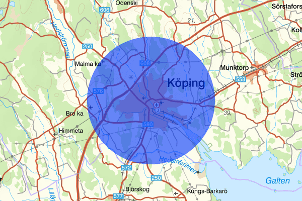 Köping 12 oktober 17:35, Brand, Köping