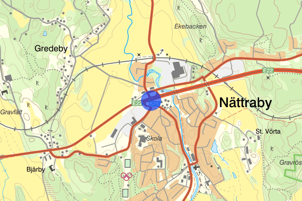 Nättraby E22 13 oktober 02:03, Olovlig körning, Karlskrona