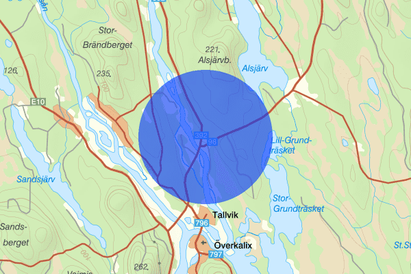 Nybyn 13 oktober 07:29, Sammanfattning natt, Norrbottens län