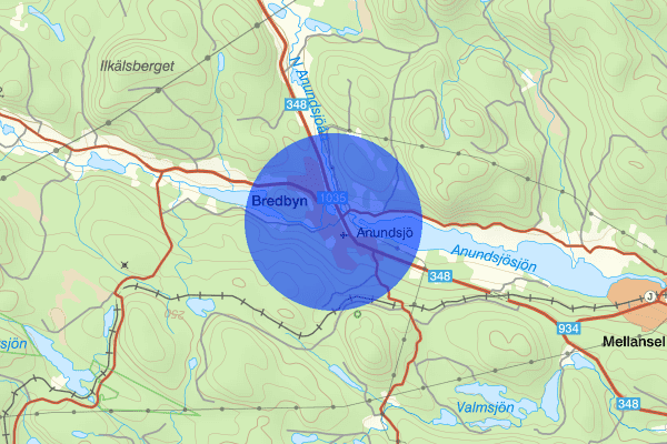 Bredbyn 13 oktober 09:45, Trafikolycka, vilt, Örnsköldsvik