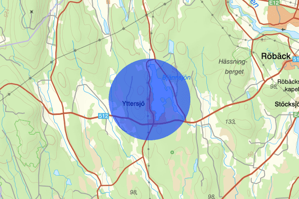 Yttersjö 13 oktober 21:41, Trafikolycka, personskada, Umeå