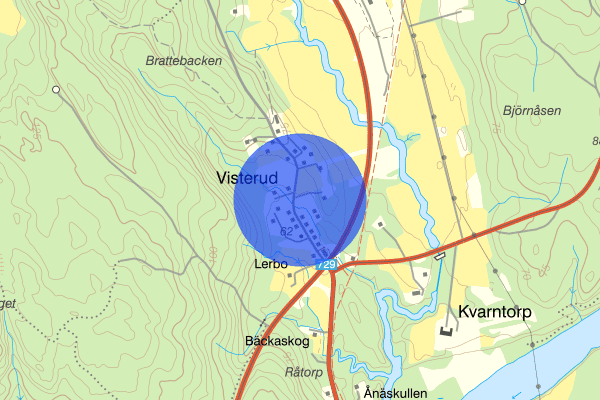 Visterudsvägen 14 oktober 10:21, Trafikolycka, Forshaga