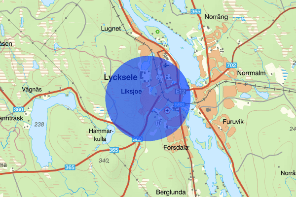 Södermalm 16 oktober 14:47, Trafikkontroll, Lycksele