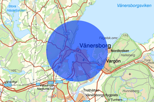 Vänersborg 16 oktober 17:13, Rån, försök, Vänersborg