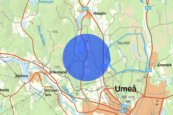 Kulla 18 oktober 10:06, Anträffat gods, Umeå