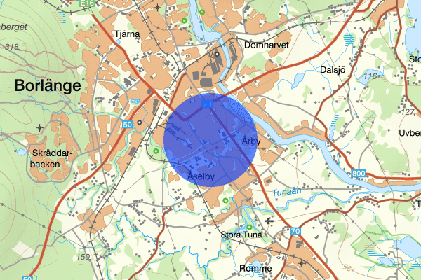 Gylle 18 oktober 11:19, Trafikolycka, Borlänge