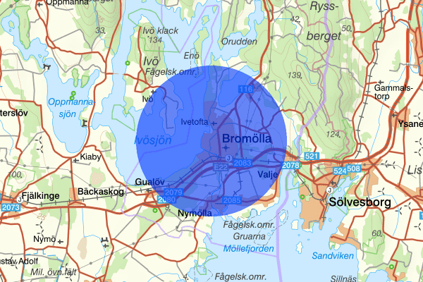 Bromölla 22 oktober 16:23, Trafikolycka, Bromölla