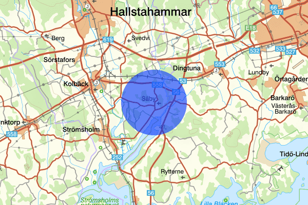 Säby 22 oktober 01:02, Stöld/inbrott, Hallstahammar