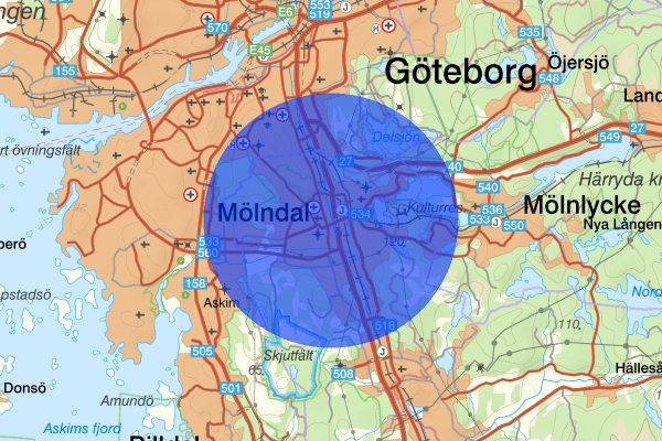 Mölndal 19 oktober 10:28, Misshandel, Mölndal