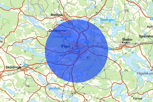 Flen 18 oktober 21:31, Försvunnen person, Flen