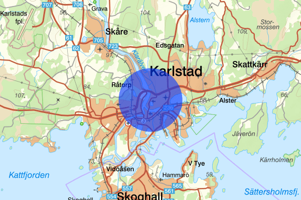 Sundsta 18 oktober 19:24, Rattfylleri, Karlstad