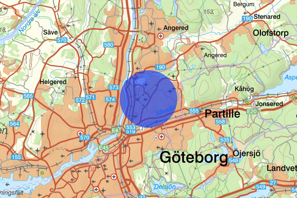 Kortedala 23 oktober 10:36, Rån, Göteborg