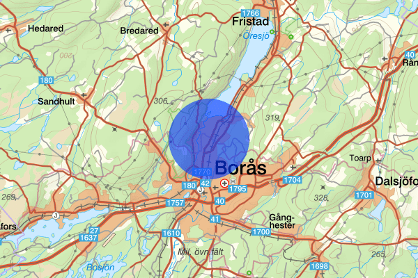 Sjöbo 23 oktober 10:32, Brand, Borås