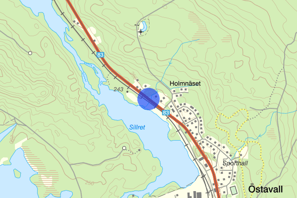 Östavallsvägen 23 oktober 14:44, Trafikkontroll, Ånge