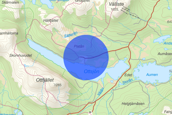 Ottsjö 25 oktober 12:09, Fjällräddning, Åre