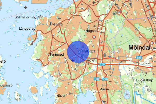 Frölunda Torg 25 oktober 18:22, Trafikolycka, personskada, Göteborg