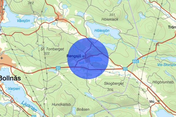 Rengsjö 25 oktober 17:57, Trafikolycka, vilt, Bollnäs