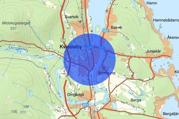 Kvissleby 26 oktober 09:49, Brand, Sundsvall