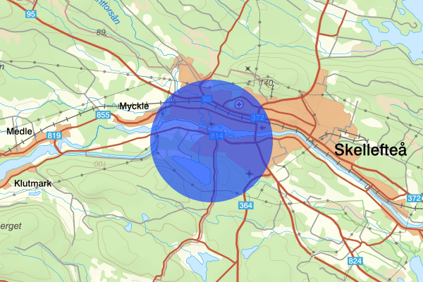 Sunnanå 26 oktober 12:38, Brand, Skellefteå