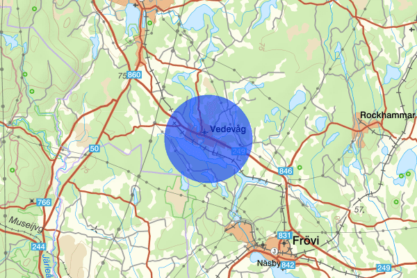 Vedevåg 27 oktober 11:25, Arbetsplatsolycka, Lindesberg