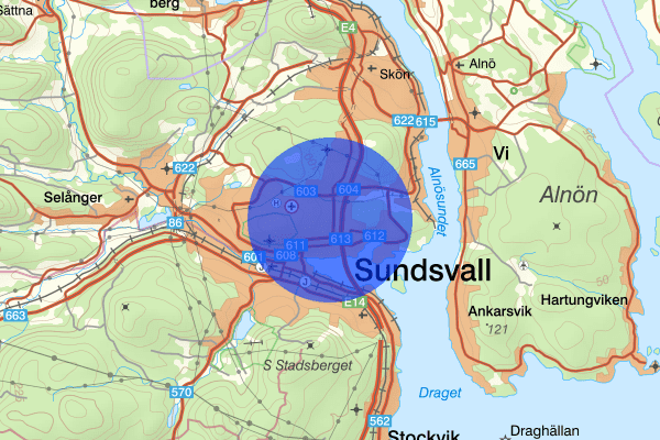 Haga 29 oktober 09:49, Rattfylleri, Sundsvall