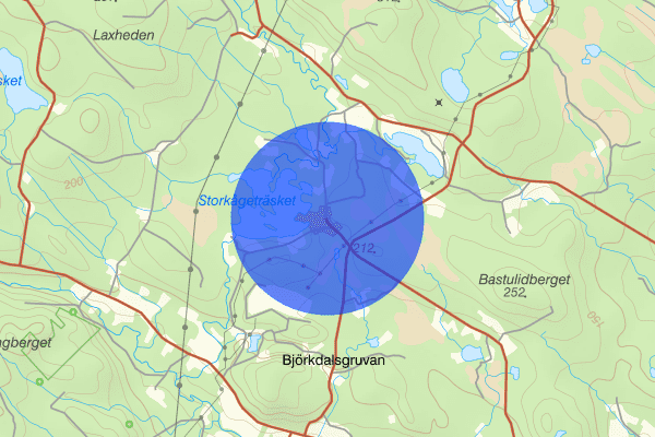 Storkågeträsk 29 oktober 12:44, Djur, Skellefteå