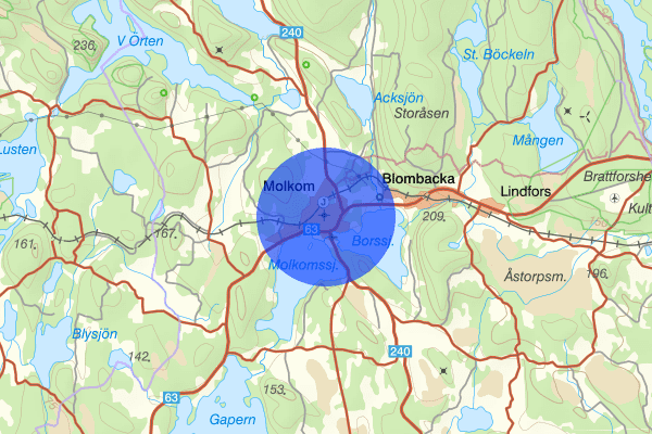 Molkom 30 oktober 15:32, Trafikbrott, Karlstad