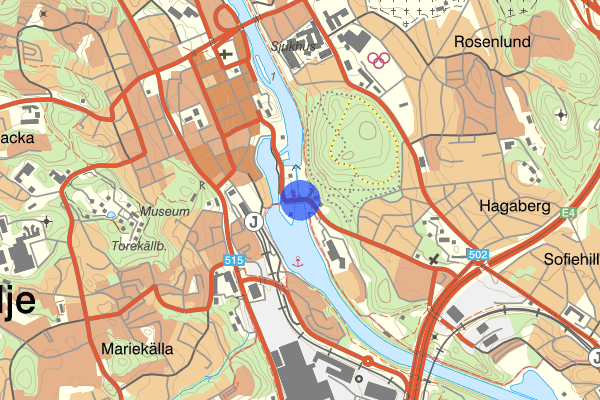 Slussbron 31 oktober 17:42, Våld/hot mot tjänsteman, Södertälje