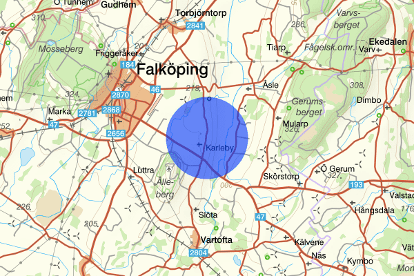 Karleby 01 november 16:50, Rattfylleri, Falköping