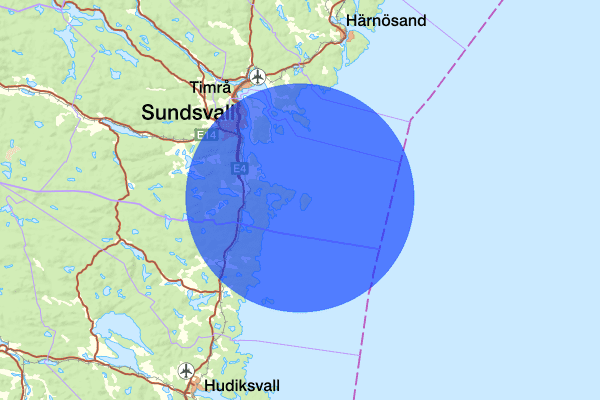 Njurunda distrikt 01 november 19:36, Trafikbrott, Sundsvall