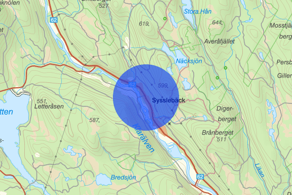 Sysslebäck 03 november 14:54, Trafikolycka, Torsby