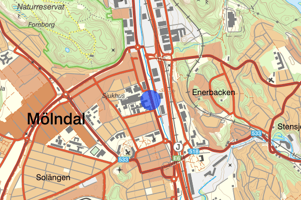 Göteborgsvägen 05 november 14:00, Trafikolycka, Mölndal