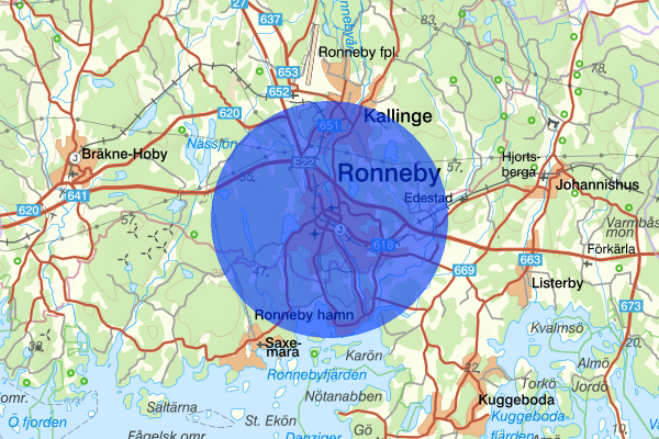 Ronneby 06 november 16:58, Trafikolycka, Ronneby