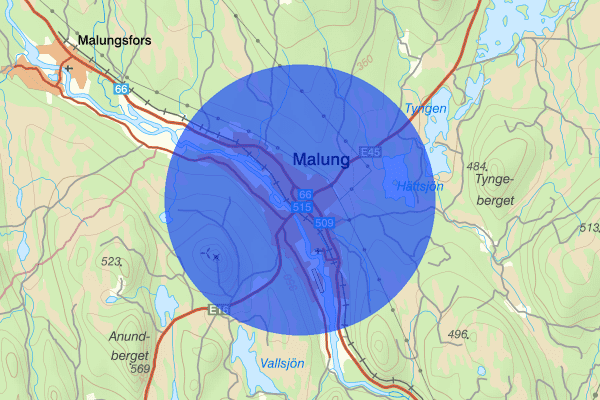 Malung 07 november 07:59, Trafikolycka, Malung-Sälen