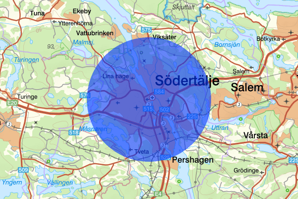 Södertälje 07 november 13:22, Arbetsplatsolycka, Södertälje