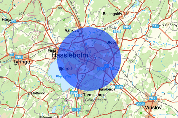 Hässleholm 08 november 10:31, Arbetsplatsolycka, Hässleholm