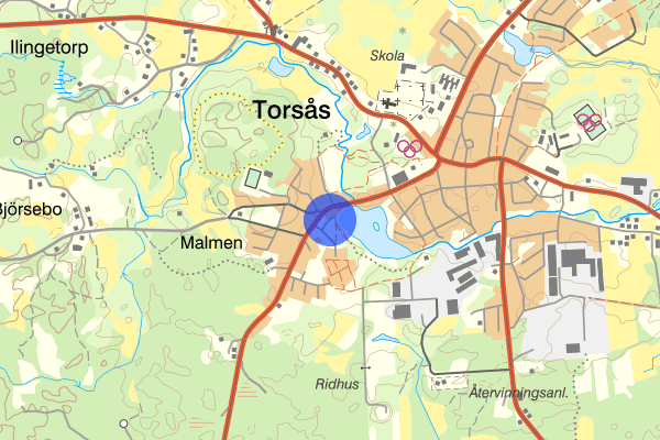 Karlskronavägen 08 november 23:38, Trafikolycka, Torsås