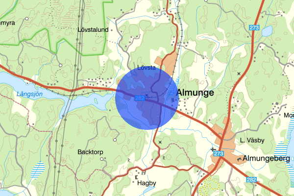 Almunge 09 november 01:31, Brand, Uppsala