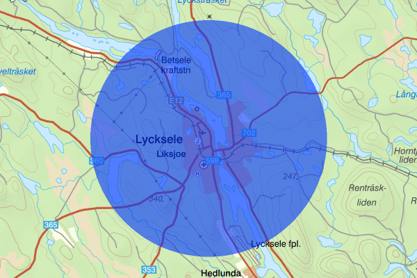 Lycksele 10 november 15.55, Trafikbrott, Lycksele