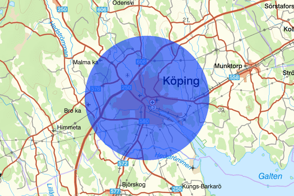 Köping 13 november 17.54, Arbetsplatsolycka, Köping