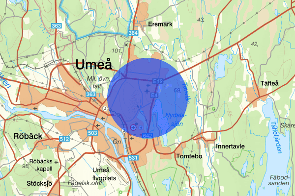 Mariehem 13 november 17.16, Stöld, försök, Umeå