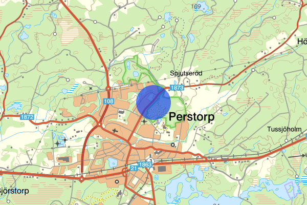 Spjutserödsvägen 14 november 20.26, Brand, Perstorp