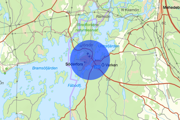 Söderfors 15 november 12.34, Brand, Tierp