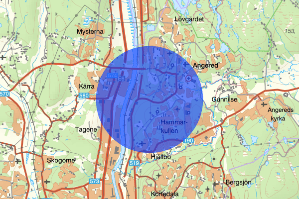 Agnesberg 15 november 16.05, Räddningsinsats, Göteborg