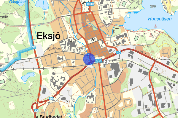 Eksjöån 16 november 16.03, Trafikolycka, Eksjö