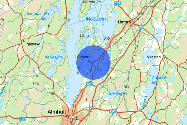 Stenbrohult 17 november 02.49, Stöld, Älmhult