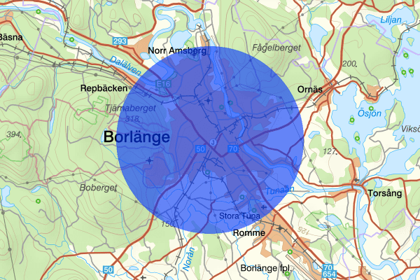 Borlänge 19 november 09.34, Olovlig körning, Borlänge