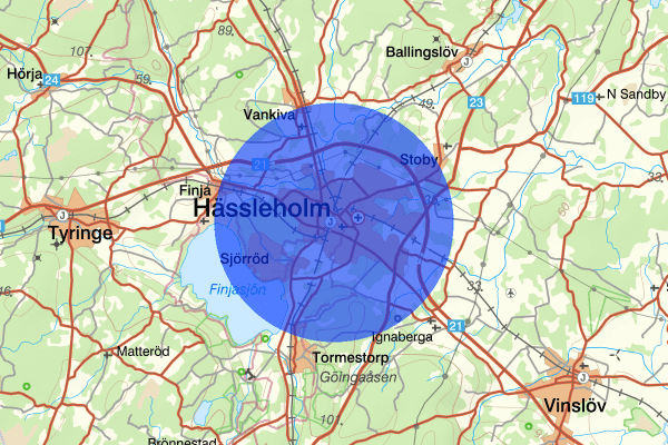 Hässleholm 20 november 16.43, Trafikolycka, Hässleholm