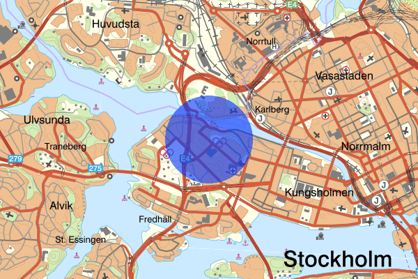 Stadshagen 23 november 00.08, Brand, Stockholm